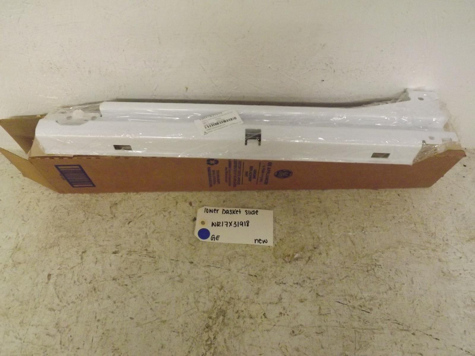 GE Refrigerator WR17X31918 Lower Basket Slide New GE Refrigerator WR17X31918 Lower Basket Slide New